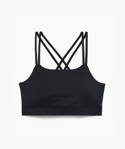 DOUBLE CROSS-BACK SPORTS BRA