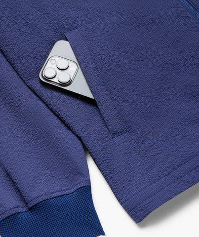COURT CLASSIC MOCK NECK FULL ZIP