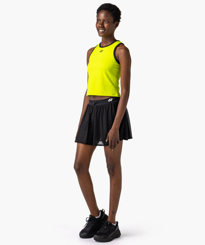 SHEER COMPETITION SKIRT WITH BUILT-IN SHORTS