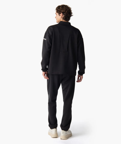 CENTER MOCK NECK FULL ZIP